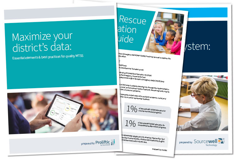 picture of white papers and guides